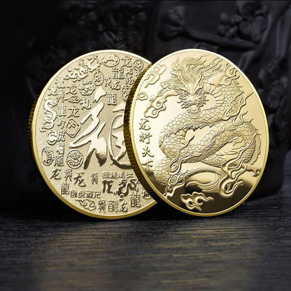 2024 Year of Dragon Chinese Gold Coin