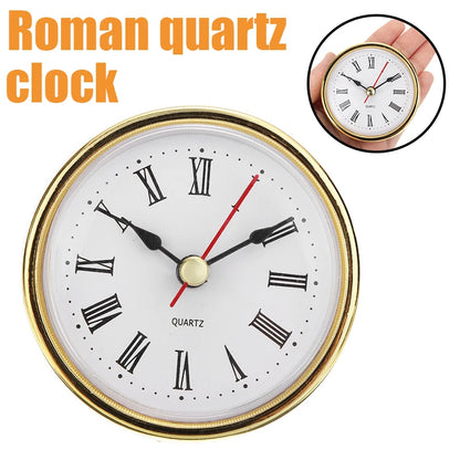 Classic Gold Trimmed Quartz Clock