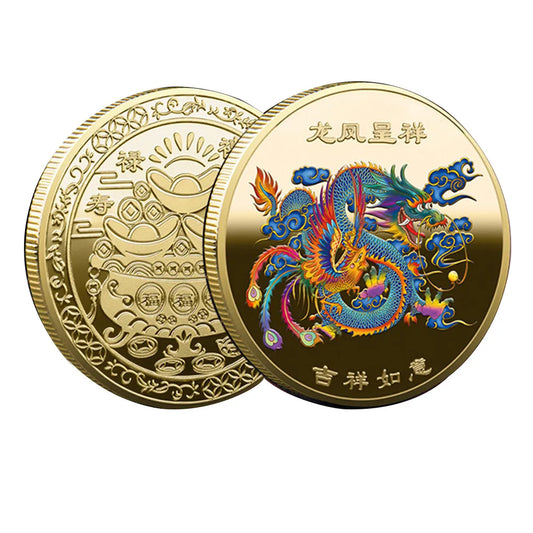 gold dragon coin