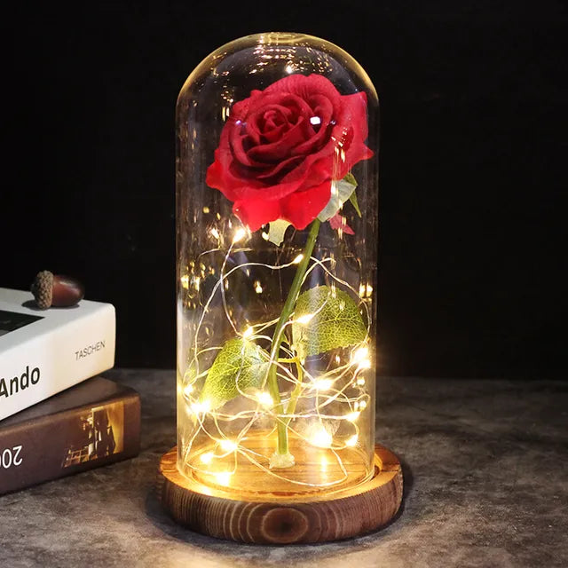 Enchanted Gold Rose Dome