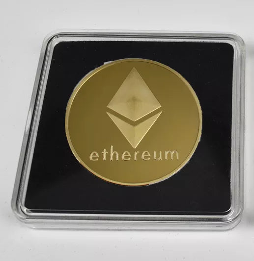 Gold Cryptocurrency Collector Coin
