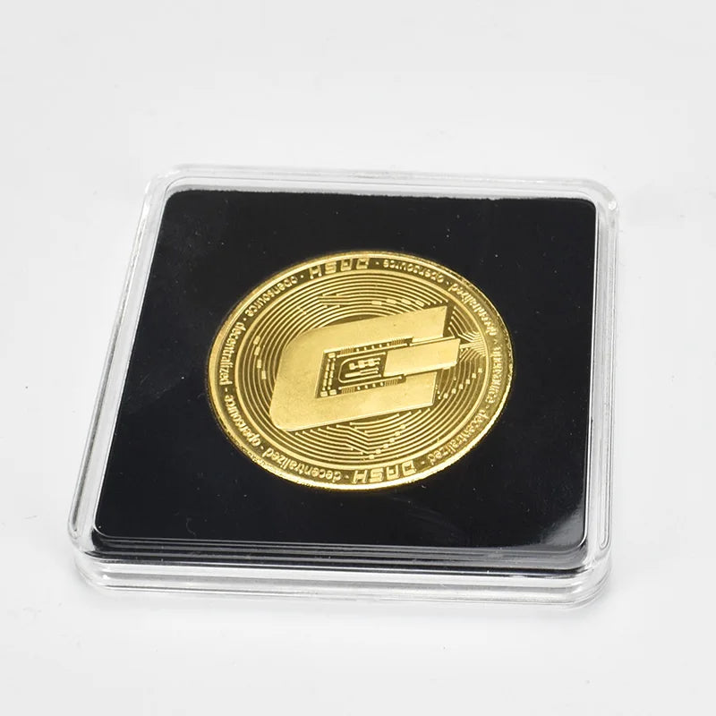 Gold Cryptocurrency Collector Coin