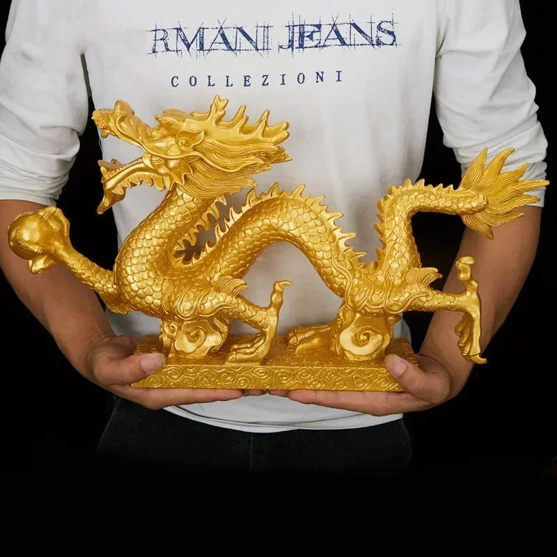 Lucky Gold Dragon Ornament