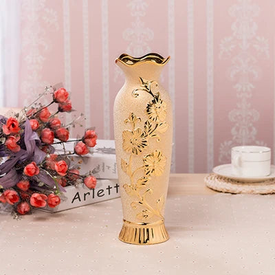 Luscious European Ceramic Vase