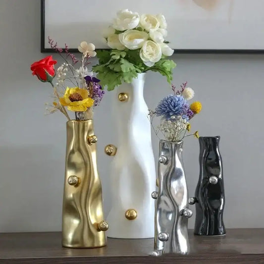 Nordic Style Gold Vase