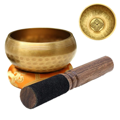 Tibetan Yoga Gold Bowl Set